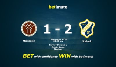 Dự đoán Mjondalen vs Stabaek, Tỷ lệ cược & Mẹo cá cược 11/02/2024