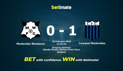 Dự đoán Montevideo Wanderers vs Liverpool Montevideo, Tỷ lệ cược & Mẹo cá cược 02/15/2025