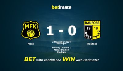 Dự đoán Moss vs Raufoss, Tỷ lệ cược & Mẹo cá cược 11/02/2024