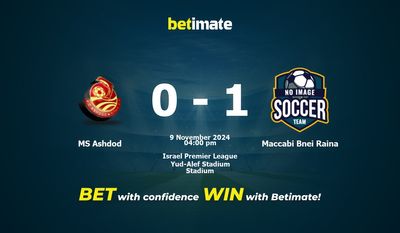 Dự đoán MS Ashdod vs Maccabi Bnei Raina, Tỷ lệ cược & Mẹo cá cược 11/09/2024