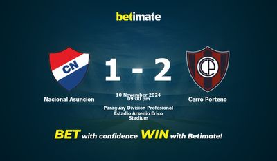 Dự đoán Nacional Asuncion vs Cerro Porteno, Tỷ lệ & Mẹo cá cược 10/11/2024