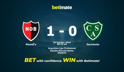 Dự đoán, Tỷ lệ cược và Mẹo cá cược Newell's vs Sarmiento 26/10/2024