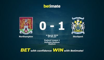 Dự đoán Northampton vs Stockport, Tỷ lệ cược & Mẹo cá cược 03/04/2025