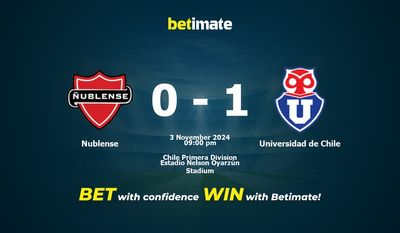 Dự đoán Nublese vs Universidad de Chile, Tỷ lệ & Mẹo cá cược 03/11/2024