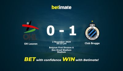 Dự đoán OH Leuven vs Club Brugge, Tỷ lệ cược & Mẹo cá cược 11/02/2024