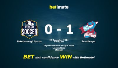 Dự đoán Peterborough Sports vs Scunthorpe, Tỷ lệ cược & Mẹo cá cược 26/12/2024