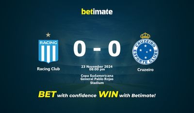 Dự đoán Racing Club vs Cruzeiro, Tỷ lệ cược & Mẹo cá cược 23/11/2024