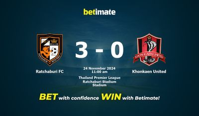 Dự đoán, Tỷ lệ cược & Mẹo cá cược Ratchaburi FC vs Khonkaen United 24/11/2024