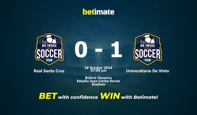 Soi kèo Real Santa Cruz vs Universitario De Vinto, tỷ lệ và tip cá cược 29/10/2024