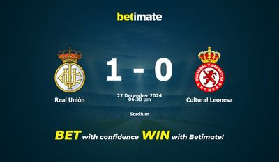 Dự đoán Real Union vs Cultural Leonesa, tỷ lệ cược và mẹo cá cược 22/12/2024