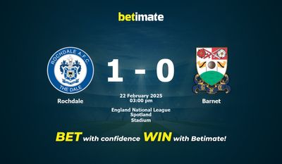Dự đoán Rochdale vs Barnet, Tỷ lệ cược & Mẹo cá cược 22/02/2025