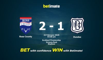 Dự đoán Ross County vs Dundee, Tỷ lệ cược & Mẹo cá cược 22/02/2025