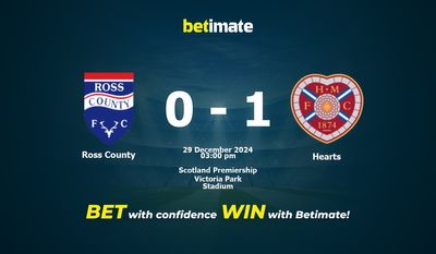 Dự đoán Ross County vs Hearts, Tỷ lệ cược & Mẹo cá cược 29/12/2024