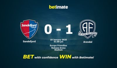Dự đoán Sandejord vs Arendal, tỷ lệ và tip cá cược 18/01/2025