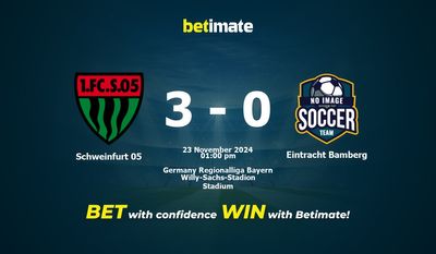 Dự đoán Schweinfurt 05 vs Eintracht Bamberg, Tỷ lệ & Mẹo cá cược 23/11/2024