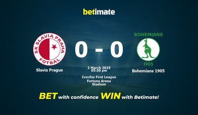 Dự đoán, Tỷ lệ cược & Mẹo cá cược Slavia Prague vs Bohemians 1905 03/02/2025
