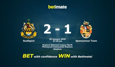 Dự đoán Southport vs Spennymoor Town, Tỷ lệ cược & Mẹo cá cược 28/01/2025