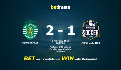 Dự đoán, Tỷ lệ cược và Mẹo cá cược Sporting U23 vs Gil Vicente U23 02/02/2025