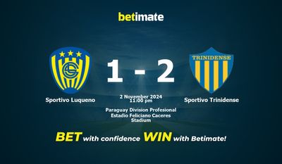Soi kèo Sportivo Luqueno vs Sportivo Trinidense, Tỷ lệ & Mẹo cá cược 02/11/2024
