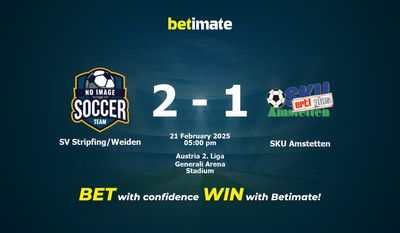 Dự đoán SV Stripfing/Weiden vs SKU Amstetten, Tỷ lệ & Mẹo cá cược 21/02/2025