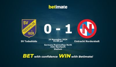 Soi kèo SV Todesfelde vs Eintracht Norderstedt, Tỷ lệ & Mẹo cá cược 24/11/2024