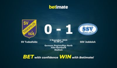Dự đoán SV Todesfelde vs SSV Jeddeloh, Tỷ lệ cược & Mẹo cá cược 11/03/2024