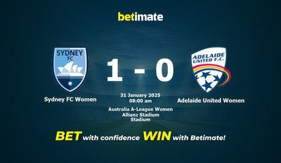 Dự đoán, Tỷ lệ cược & Mẹo cá cược Sydney FC Women vs Adelaide United Women 31/01/2025