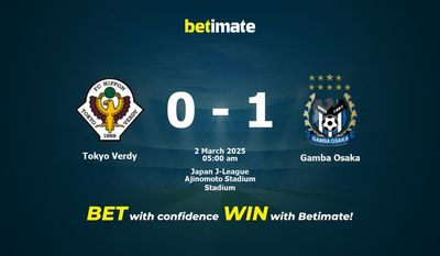 Dự đoán Tokyo Verdy vs Gamba Osaka, Tỷ lệ cược & Mẹo cá cược 03/02/2025
