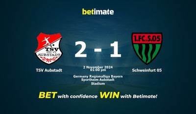 Nhận định TSV Aubstadt vs Schweinfurt 05, Tỷ lệ & Mẹo cá cược 02/11/2024
