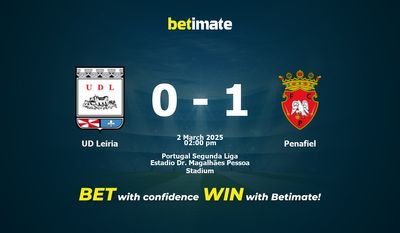 Dự đoán UD Leiria vs Penafiel, tỷ lệ và tip cá cược 02/03/2025