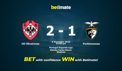 Dự đoán UD Oliveirense vs Portimonense, tỷ lệ và tip cá cược 09/11/2024