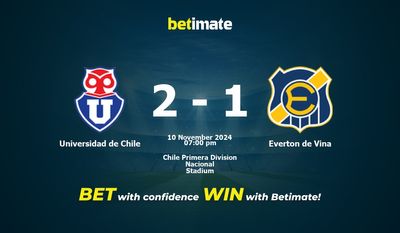 Dự đoán Universidad de Chile vs Everton de Vina, tỷ lệ và tip cá cược 10/11/2024