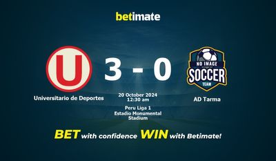 Dự đoán Universitario de Deportes vs AD Tarma, Tỷ lệ & Mẹo cá cược 20/10/2024