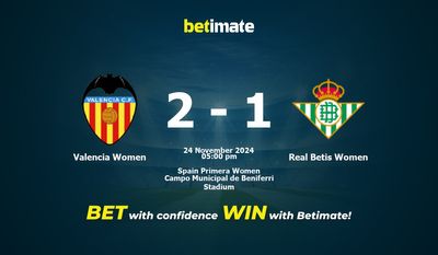 Dự đoán, Tỷ lệ cược & Mẹo cá cược Valencia Women vs Real Betis Women 24/11/2024