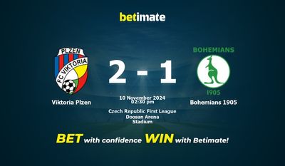Dự đoán Viktoria Plzen vs Bohemians 1905, Tỷ lệ & Mẹo cá cược 10/11/2024