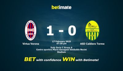 Dự đoán, Tỷ lệ cược & Mẹo cá cược Virtus Verona vs ASD Caldiero Terme 17/02/2025