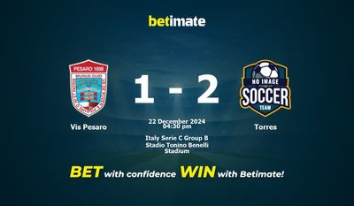 Dự đoán Vis Pesaro vs Torres, Tỷ lệ cược & Mẹo cá cược 22/12/2024