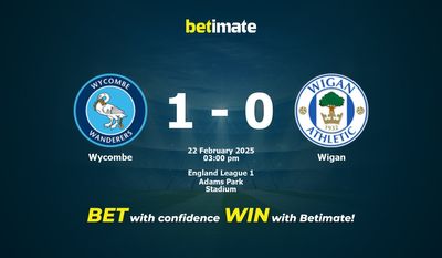 Dự đoán Wycombe vs Wigan, Tỷ lệ cược & Mẹo cá cược 22/02/2025