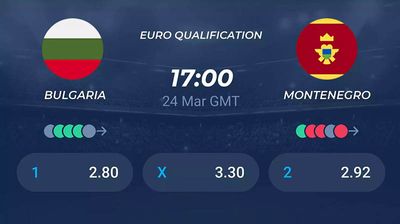 Soi kèo Bulgaria vs Montenegro ngày 24/03/2023
