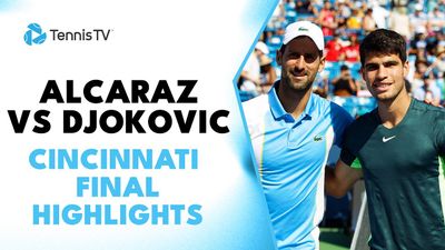 ĐIỂM NHẤN VÀ BÀN THẮNG Alcaraz vs Djokovic (Chung kết Cincinnati Open)