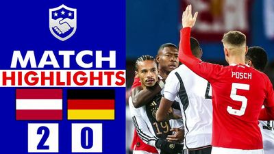 ĐIỂM NỔI BẬT & BÀN THẮNG Áo vs Đức (2-0, Giao hữu)