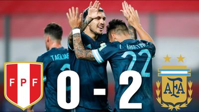 ĐIỂM NỔI BẬT & BÀN THẮNG Peru vs Argentina (0-2, Nam Mỹ - Vòng loại World Cup)