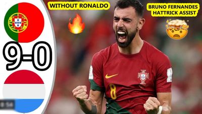 ĐIỂM NỔI BẬT & BÀN THẮNG Bồ Đào Nha vs Luxembourg (9-0, Vòng loại Euro 2024)