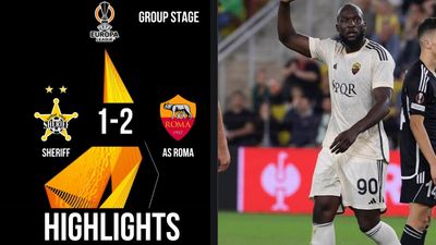 ĐIỂM NỔI BẬT & BÀN THẮNG Sheriff Tiraspol vs Roma (1-2, UEFA Europa League)