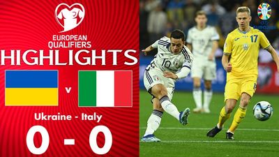 ĐIỂM NỔI BẬT & BÀN THẮNG Ukraina vs Ý (0-0, Vòng loại Euro 2024)