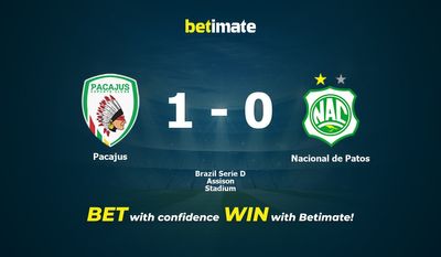 Soi kèo dự đoán Pacajus vs Nacional de Patos 06/11/2023