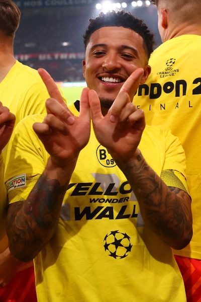 Sancho phản ứng với trận chung kết Champions League 'không thể tin được'