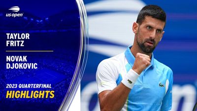 Highlight trận đấu quần vợt Taylor Fritz vs Novak Djokovic (3-2) - US Open 2023