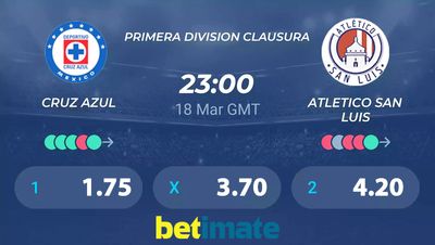 Dự Đoán, Phân Tích & Soi Kèo Cruz Azul vs San Luis (MLS, 23:00 18/3)