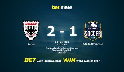 Dự đoán Aarau vs Stade Nyonnais, Tỷ lệ cược & Mẹo cá cược 23/05/2025